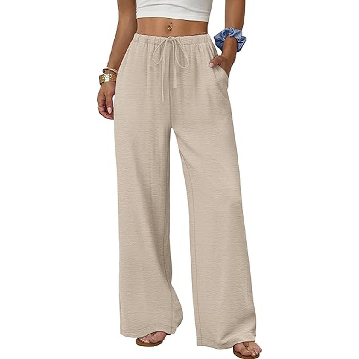 Sampeel Flowy Palazzo Pants